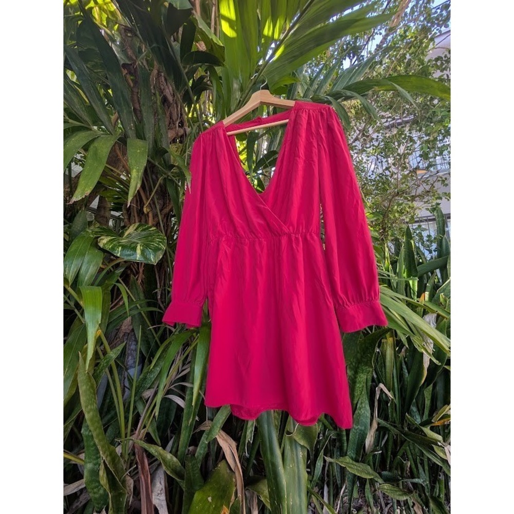 Parker Fuchsia Pink Mini Dress